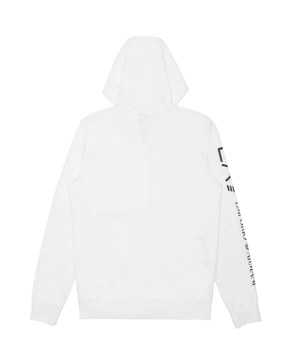 Logo Printed Hooded Casual Jacket