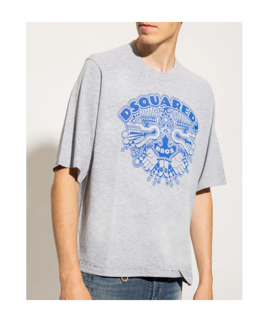 Logo Print Crewneck T-Shirt