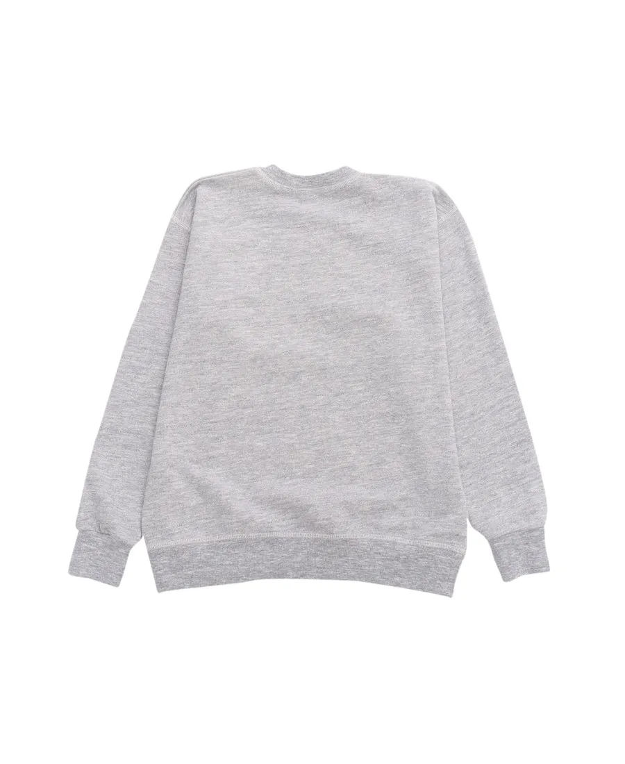 Logo-Print Detail MÉLange Sweatshirt