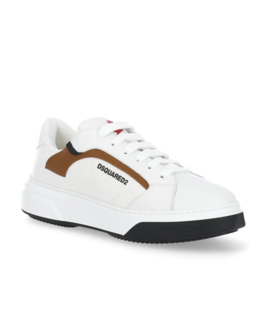 Logo Printed Lace-Up Sneakers