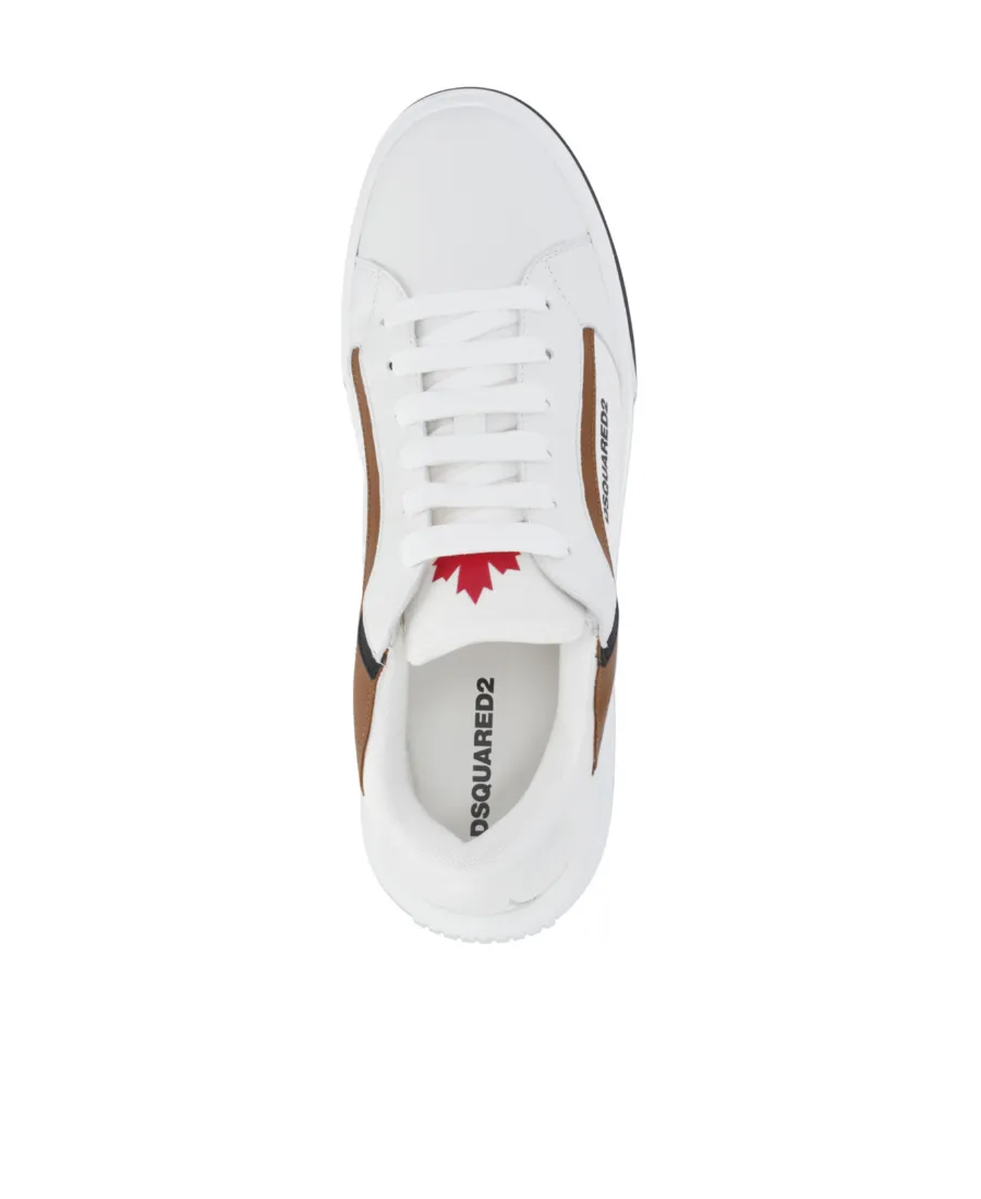 Logo Printed Lace-Up Sneakers