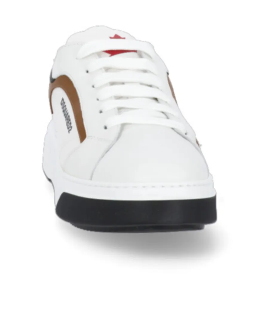 Logo Printed Lace-Up Sneakers
