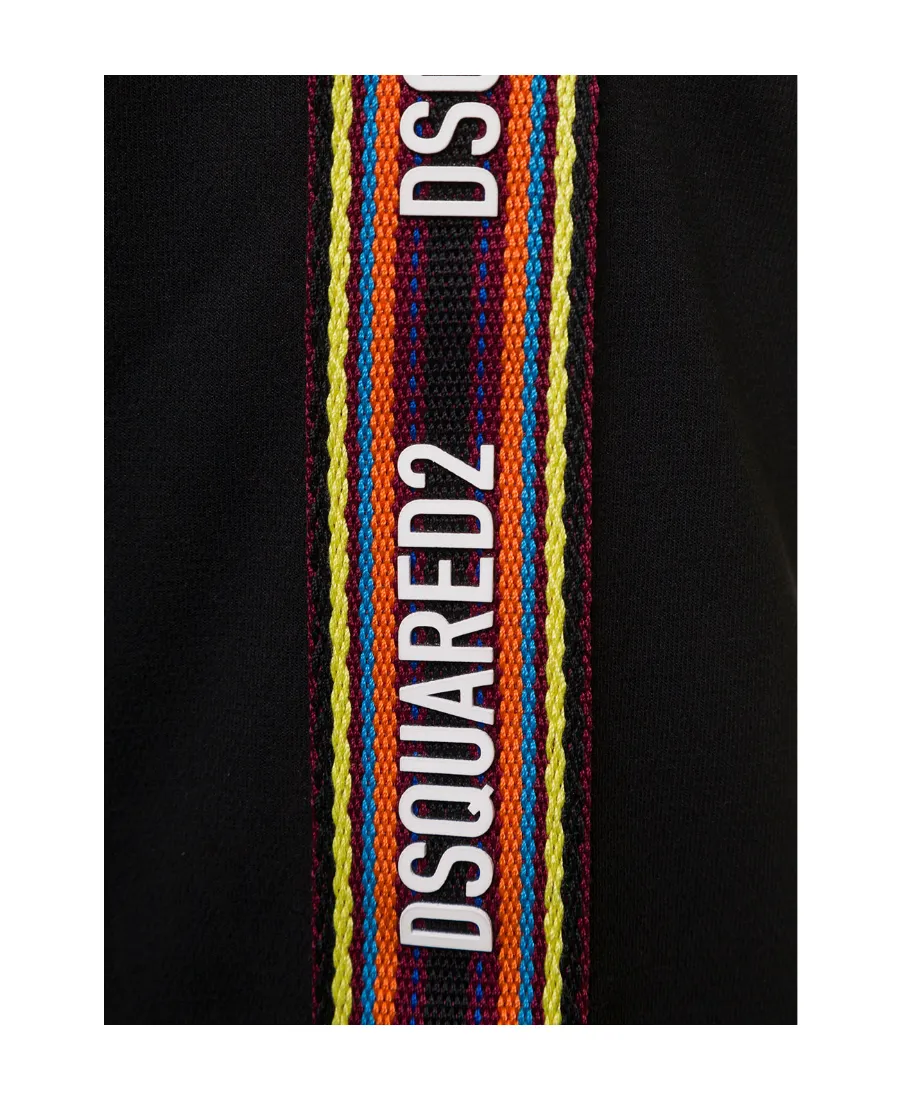 Embroidered-Logo Zip-Up Sweatshirt