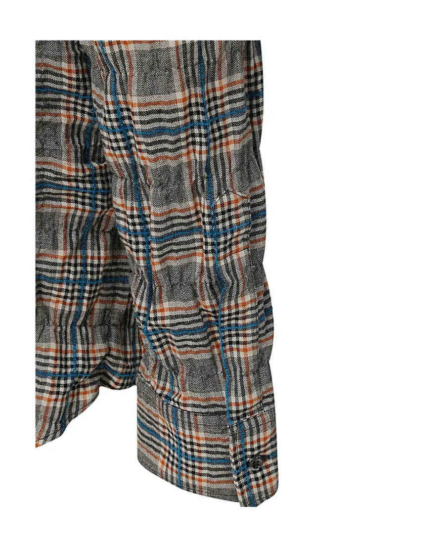 Checked Buttoned Shirt