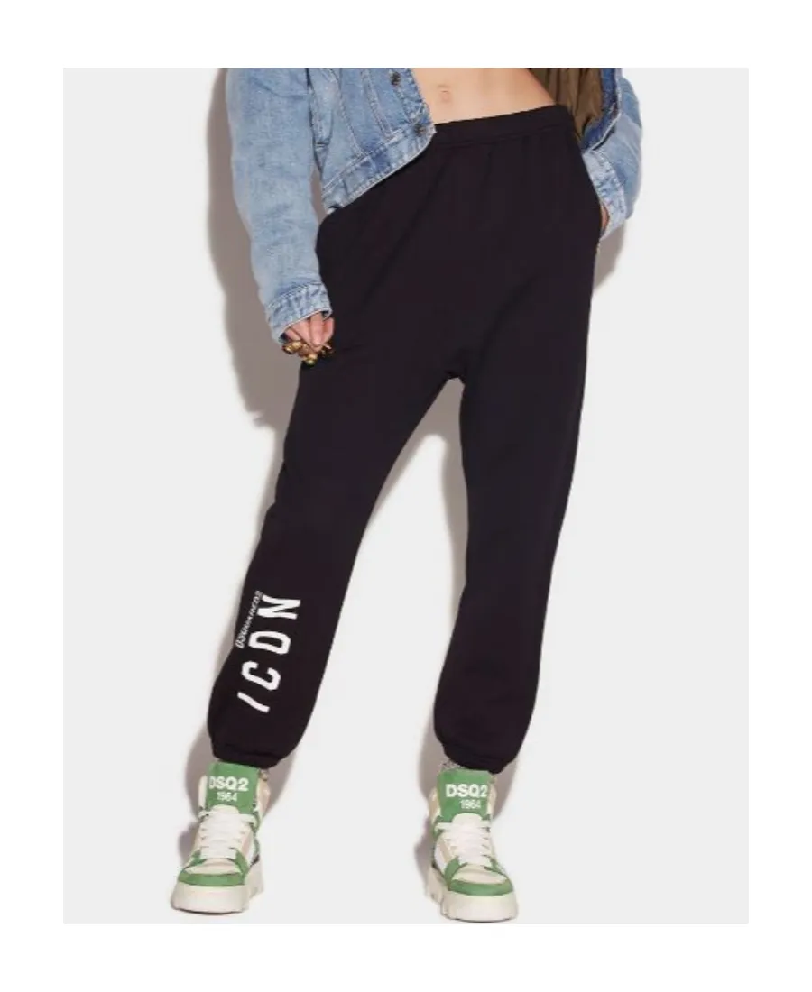 Logo-Printed Elasticated Waistband Track Pants