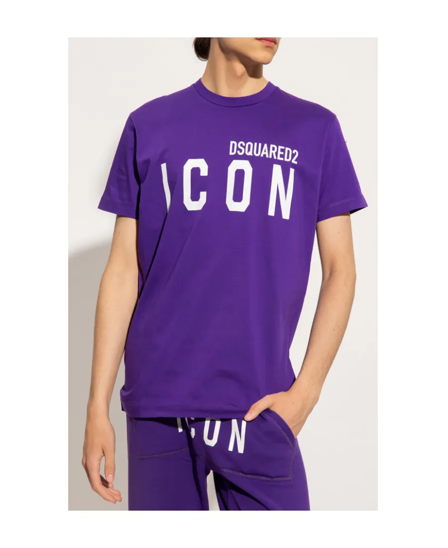 Icon Printed Crewneck T-Shirt
