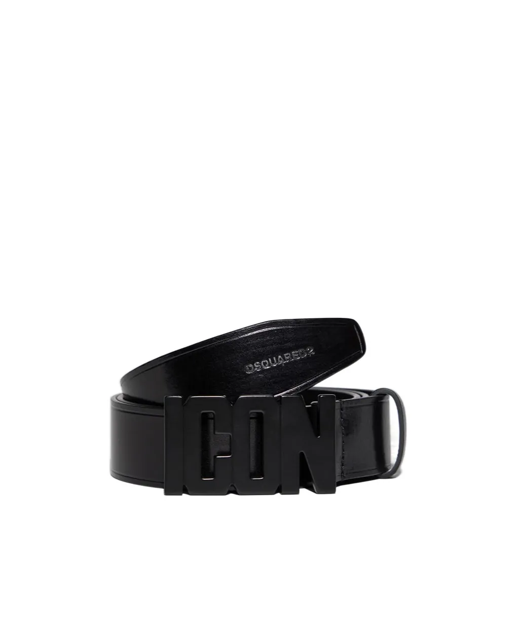 Icon Plaque Buckle Belt
