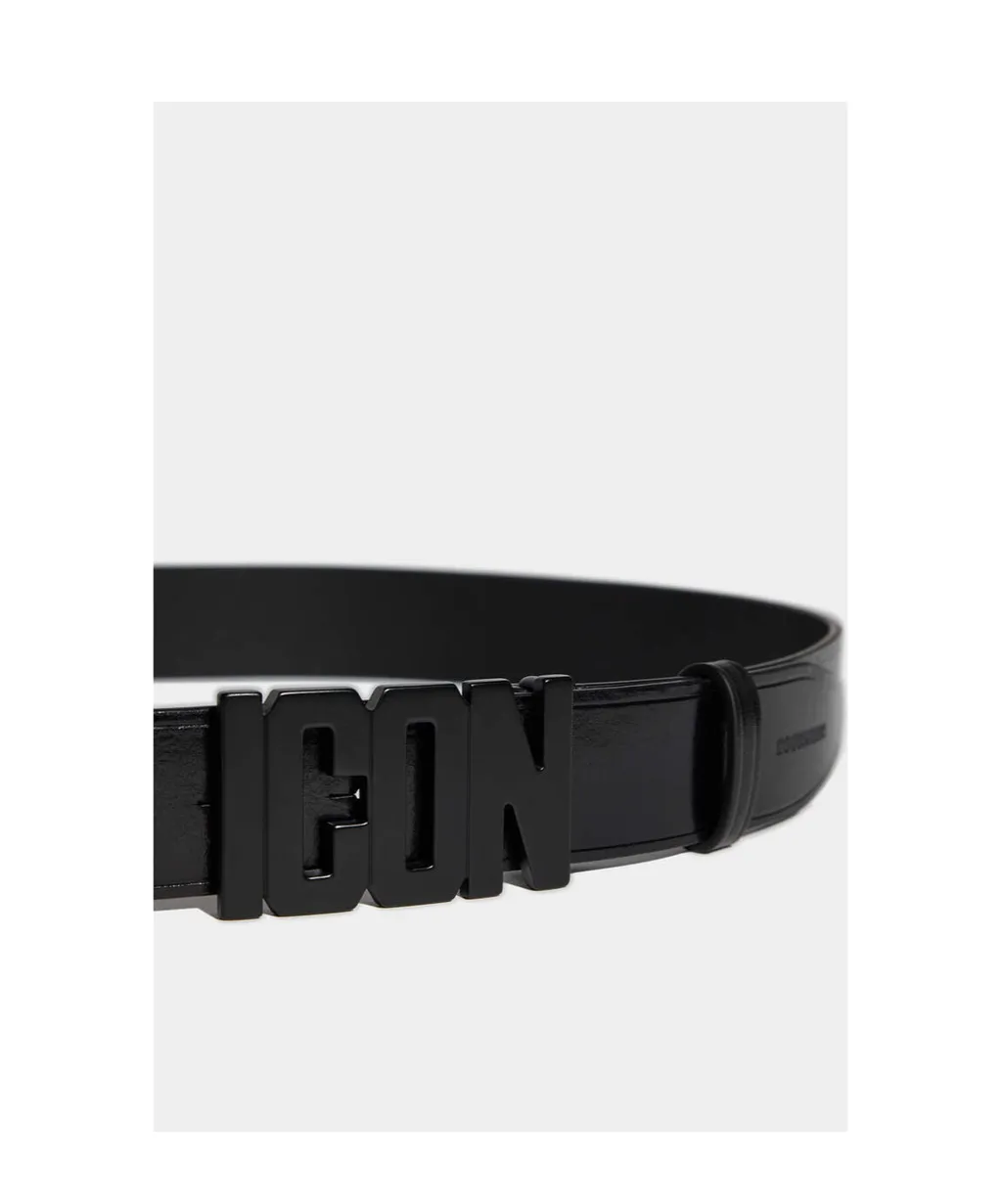 Icon Plaque Buckle Belt