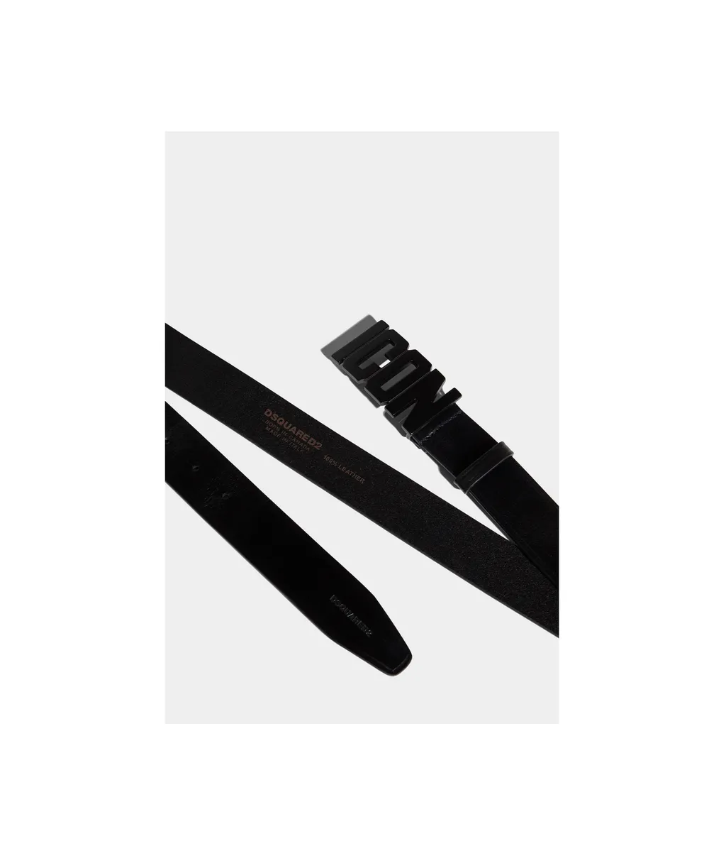 Icon Plaque Buckle Belt