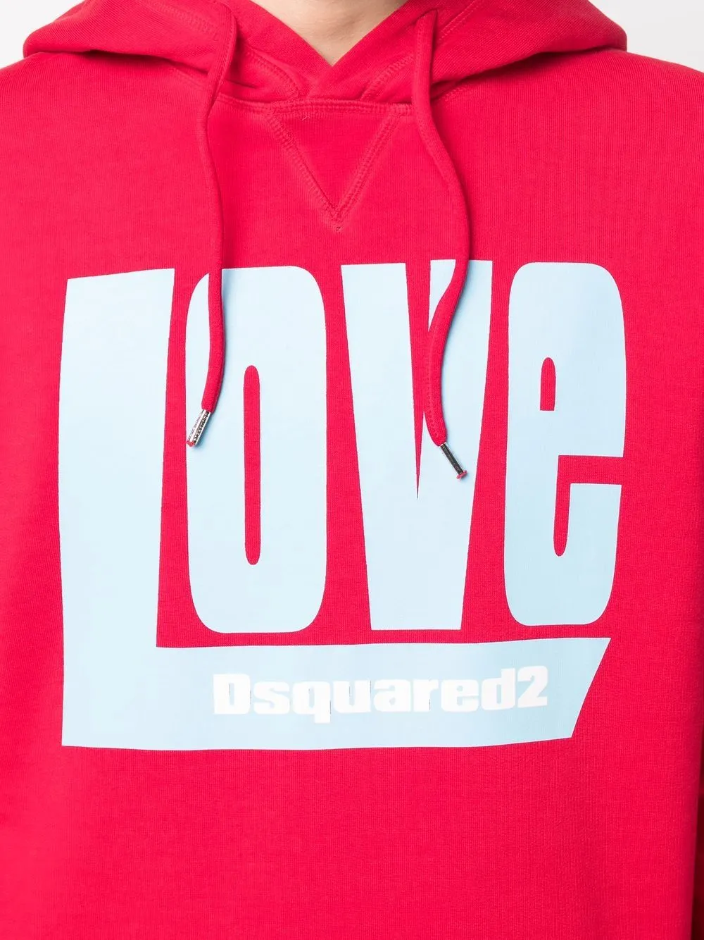 Logo-Print Hoodie Love