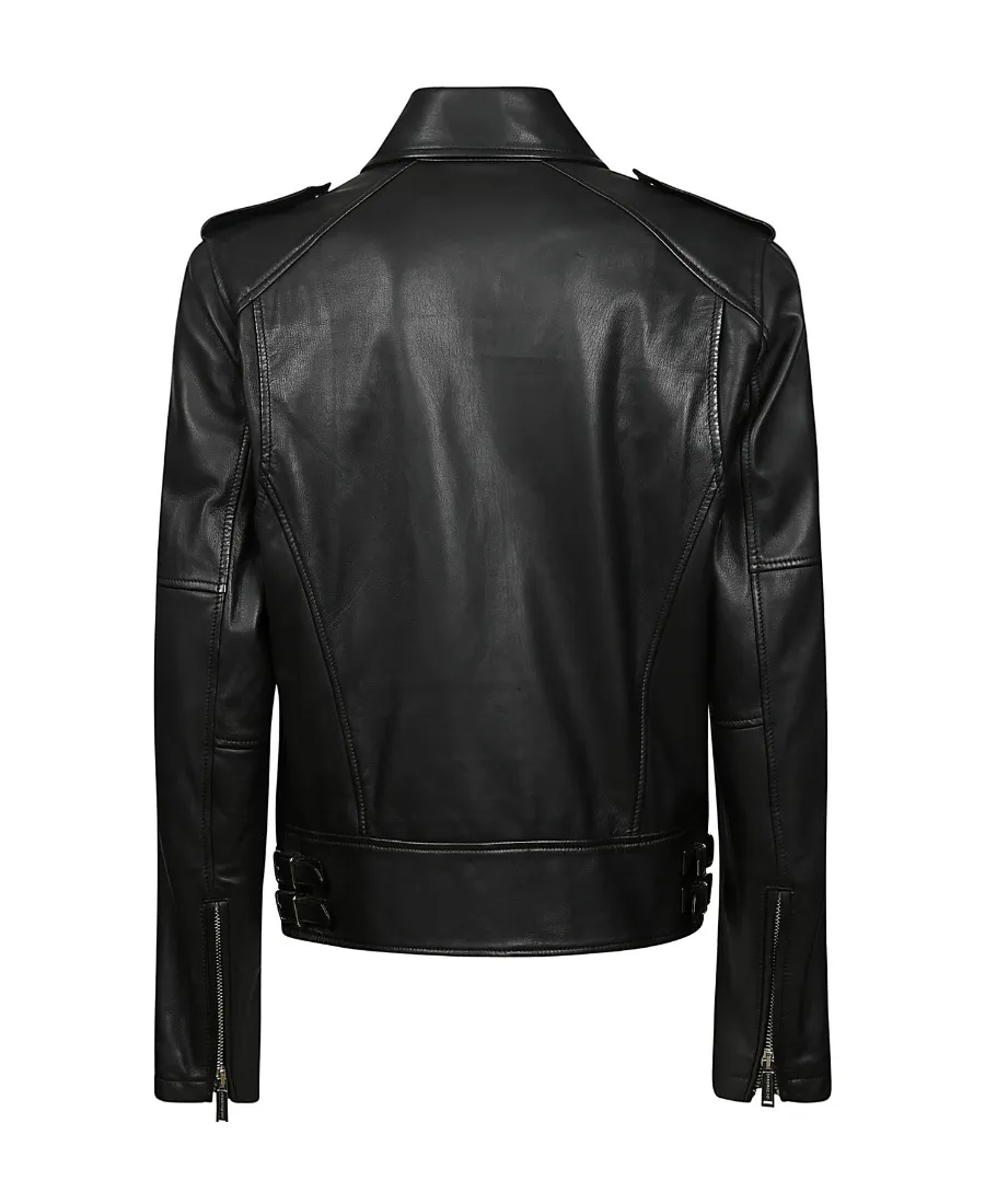Zipped Biker Jacket