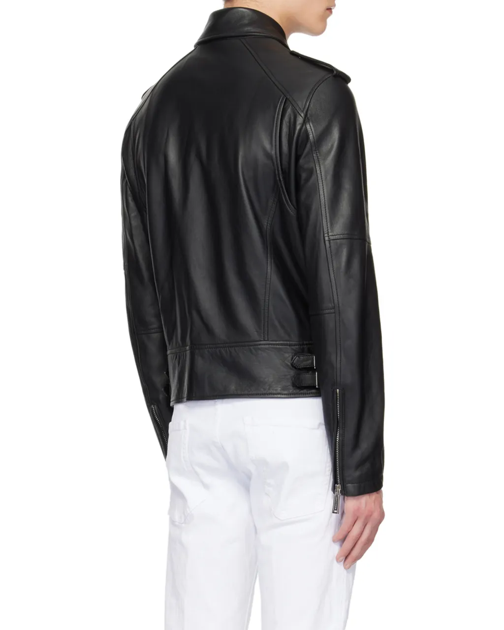 Zipped Biker Jacket