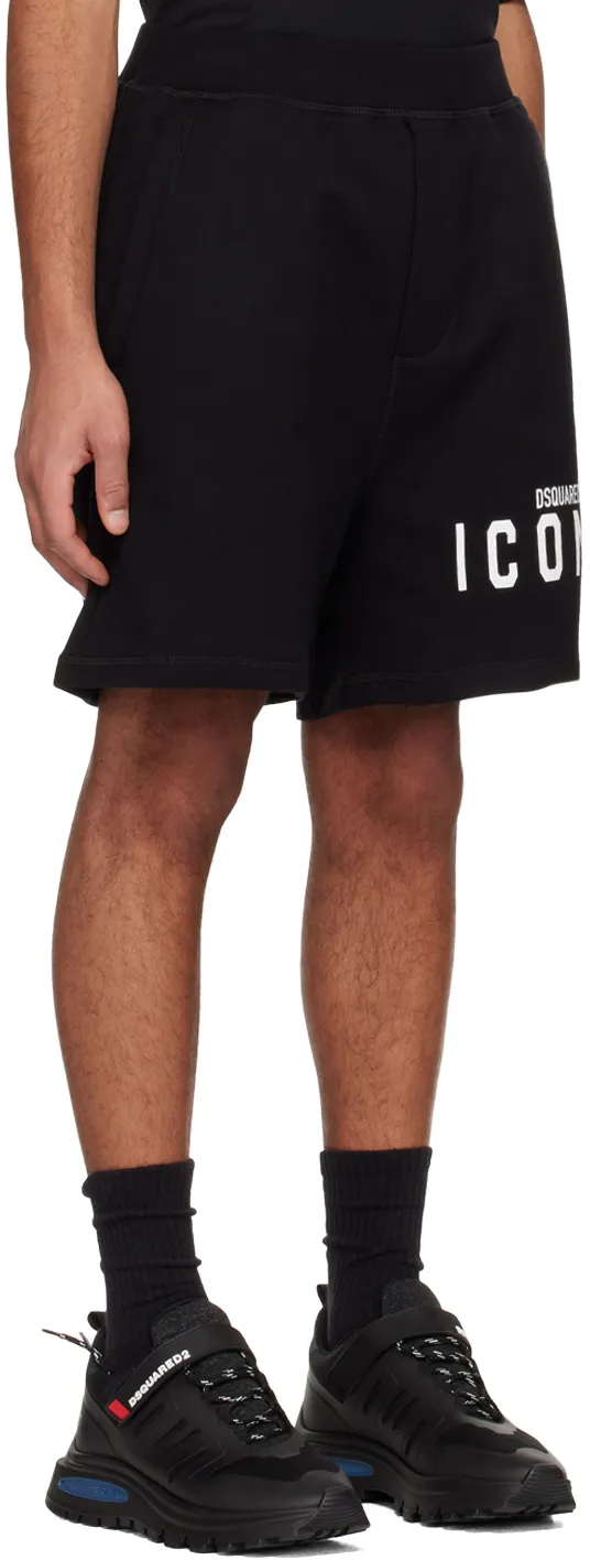 Logo-Printed Elasticated Waistband Track Shorts