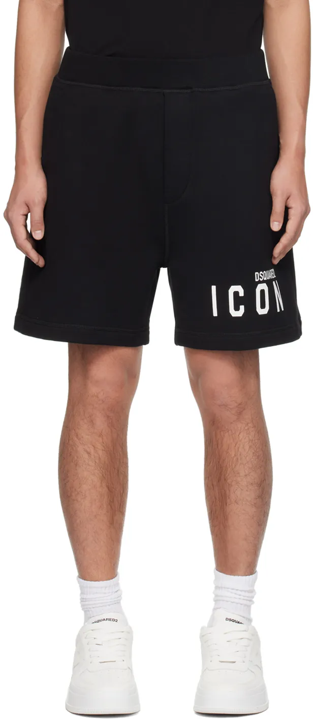 Logo-Printed Elasticated Waistband Track Shorts