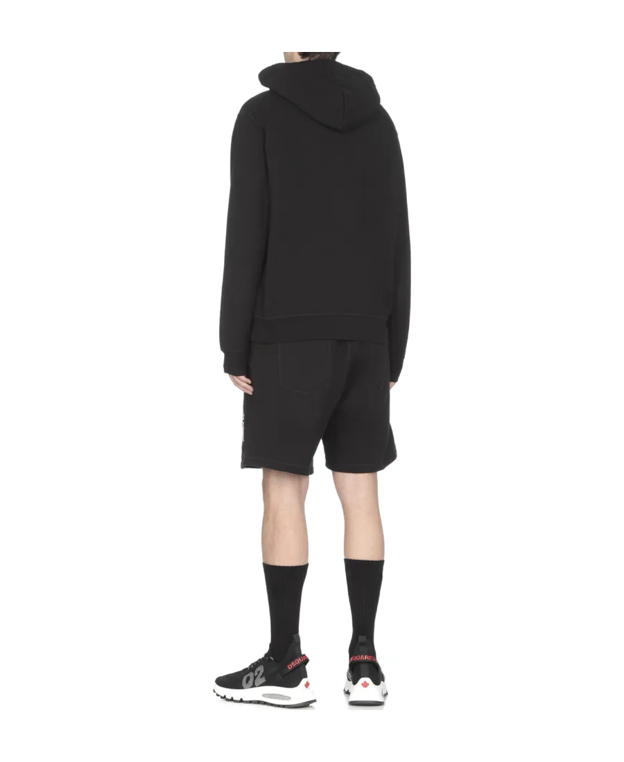 Logo-Printed Elasticated Waistband Track Shorts