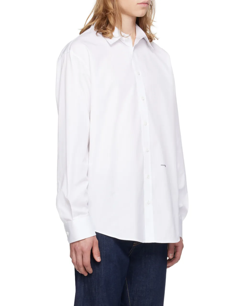 Buttoned Long-Sleeved Shirt