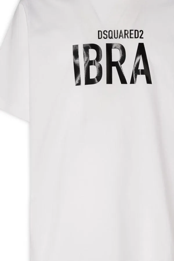 Ibra-Printed Crewneck T-Shirt