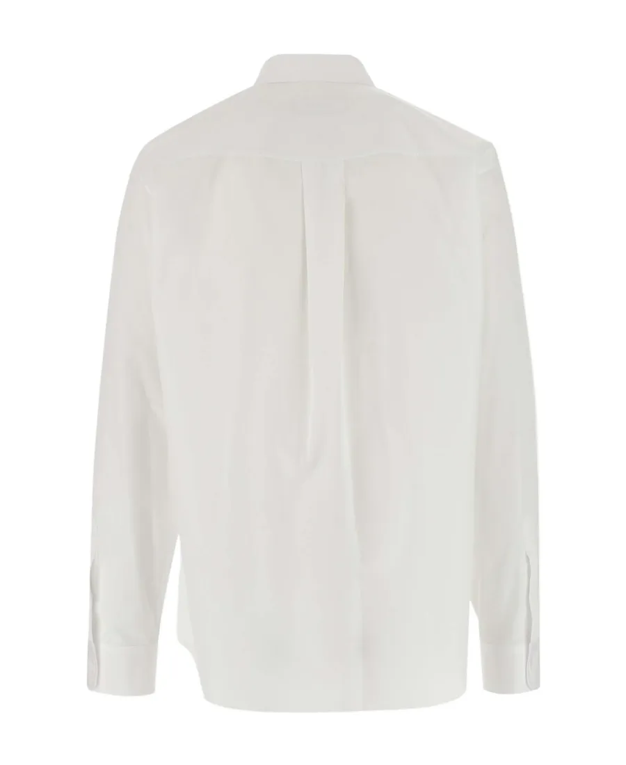 Logo Printed Button-Up Shirt