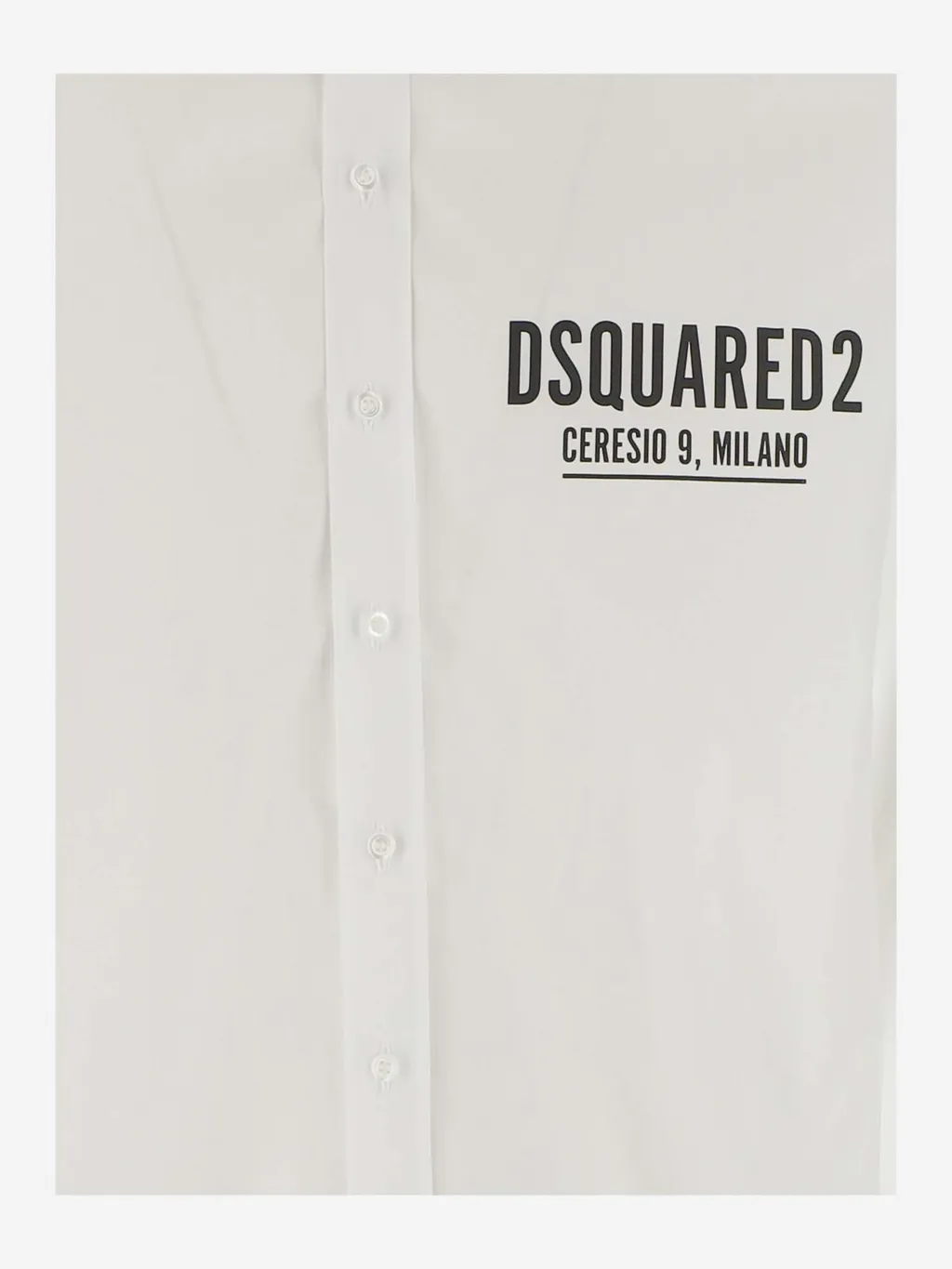 Logo Printed Button-Up Shirt