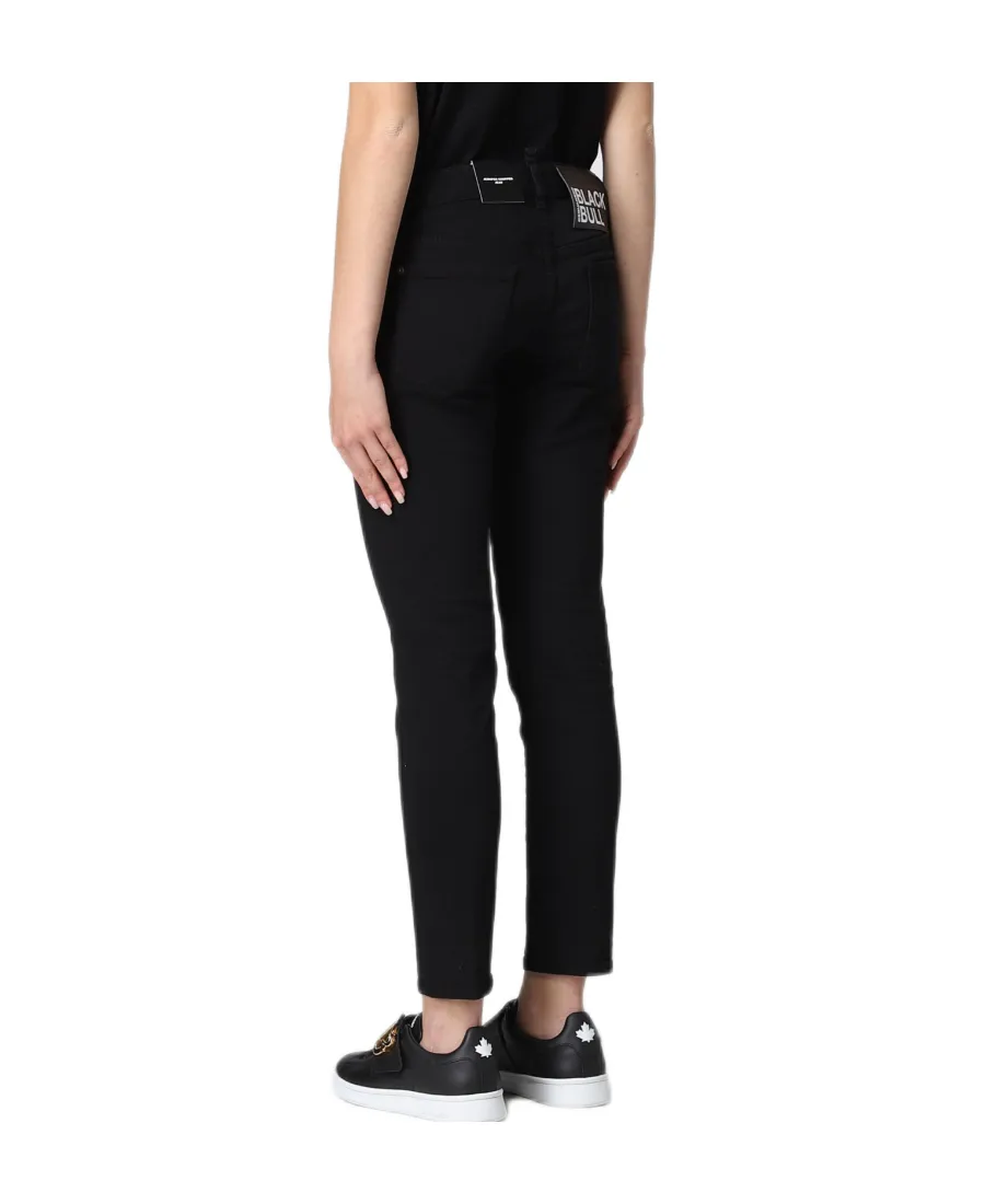 Logo Patch Skinny Jeans