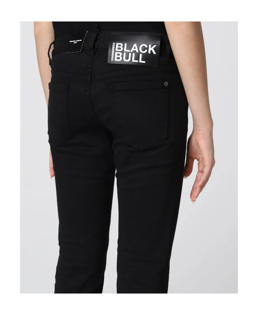 Logo Patch Skinny Jeans