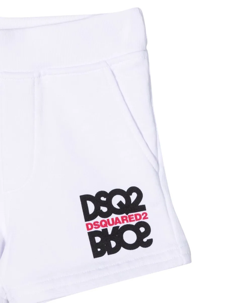 Logo Print Shorts