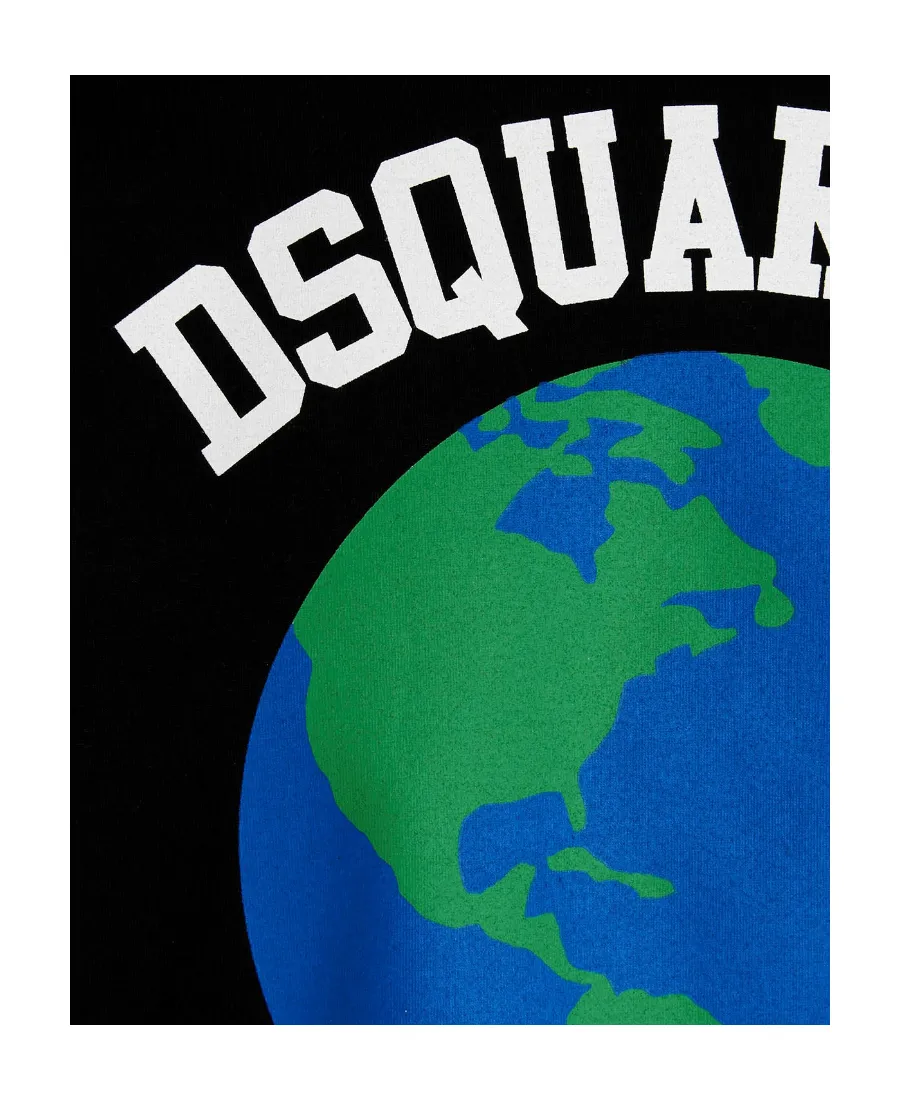 Globetrotter Printed Crewneck T-Shirt