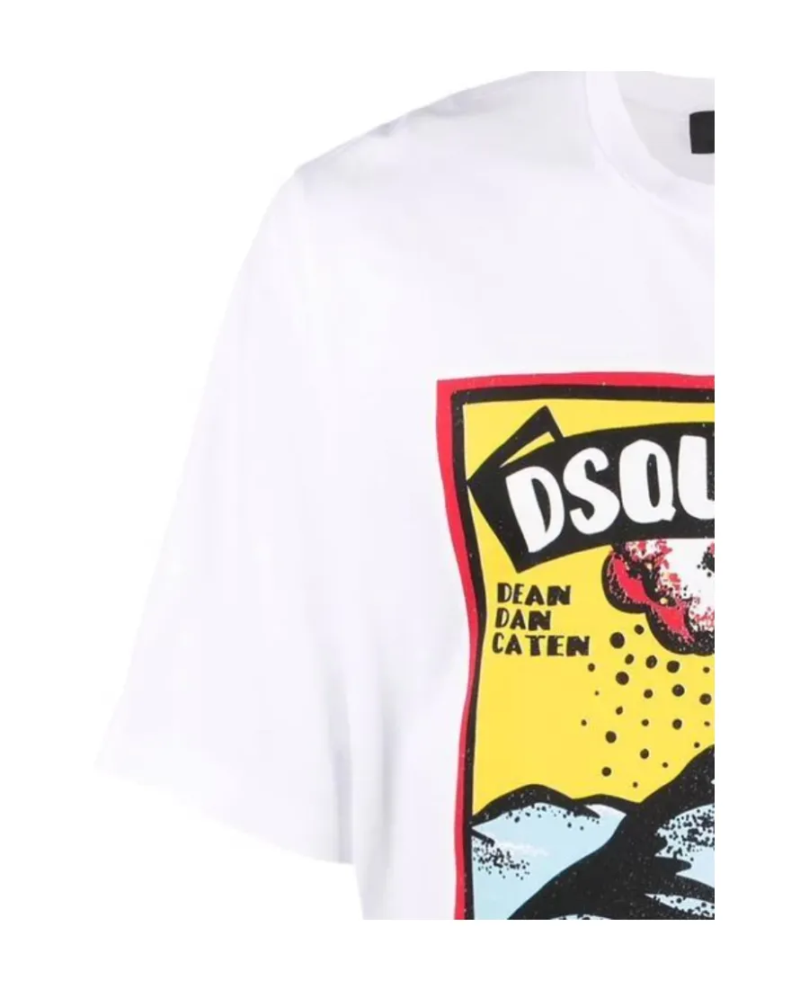 Graphic-Print Cotton T-Shirt