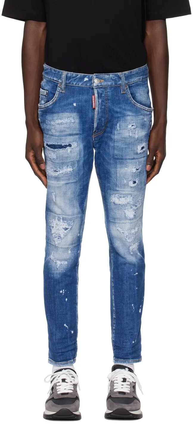 Ripped Detailed Skinny Jeans