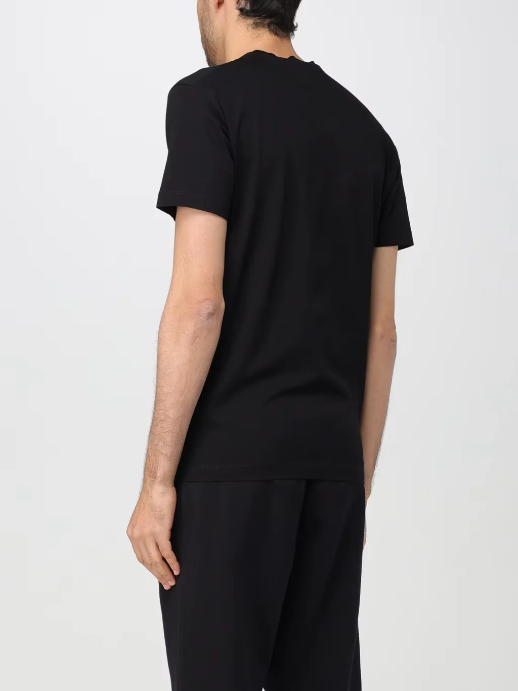 D2 Logo Patch Crewneck T-Shirt