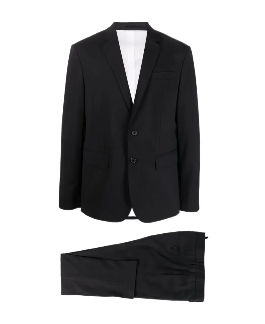 Single-Breasted Two-Piece Tailored Suit