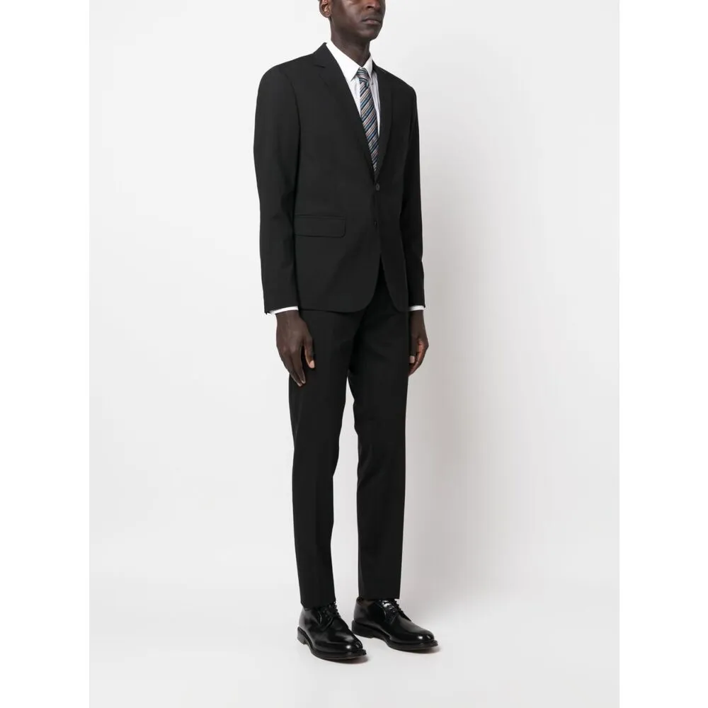 Single-Breasted Two-Piece Tailored Suit