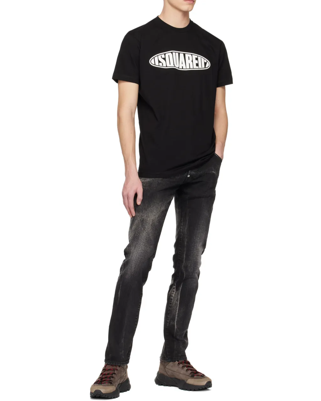 Logo Printed Crewneck T-Shirt