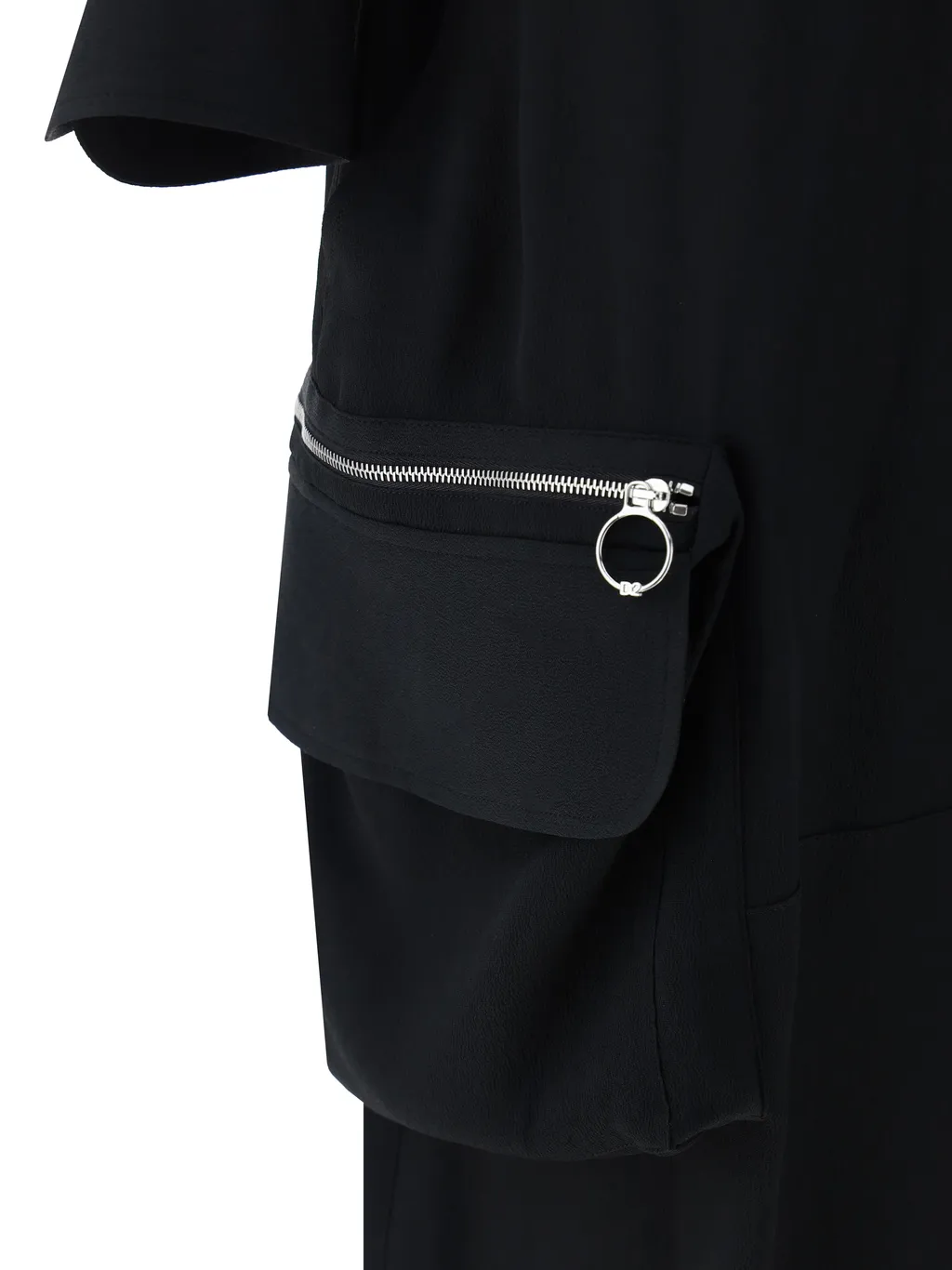 Long-Sleeved Cargo Jumpsuit