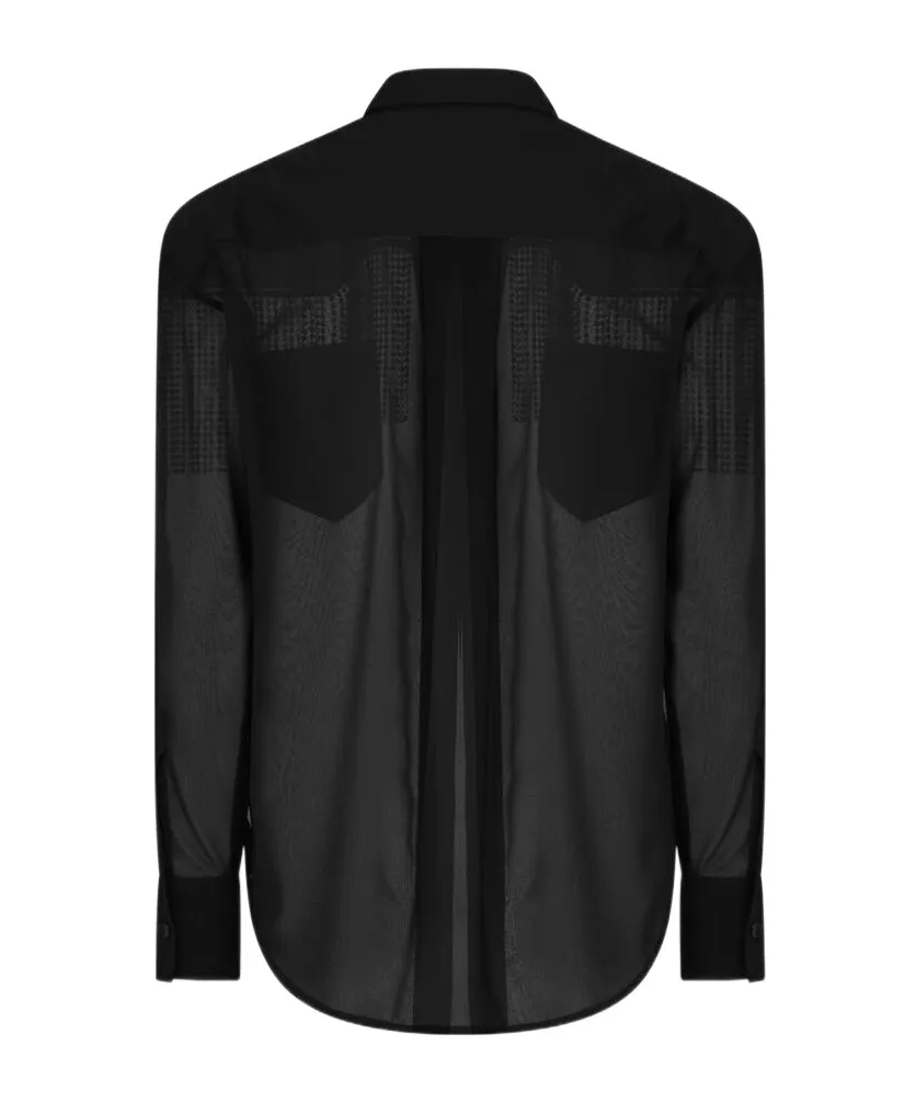 Fringed Long-Sleeved Shirt