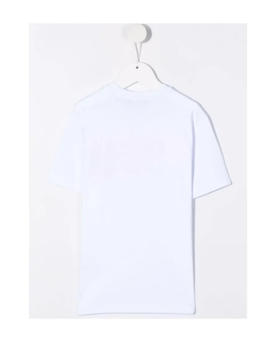 Logo Slogan Cotton T-Shirt