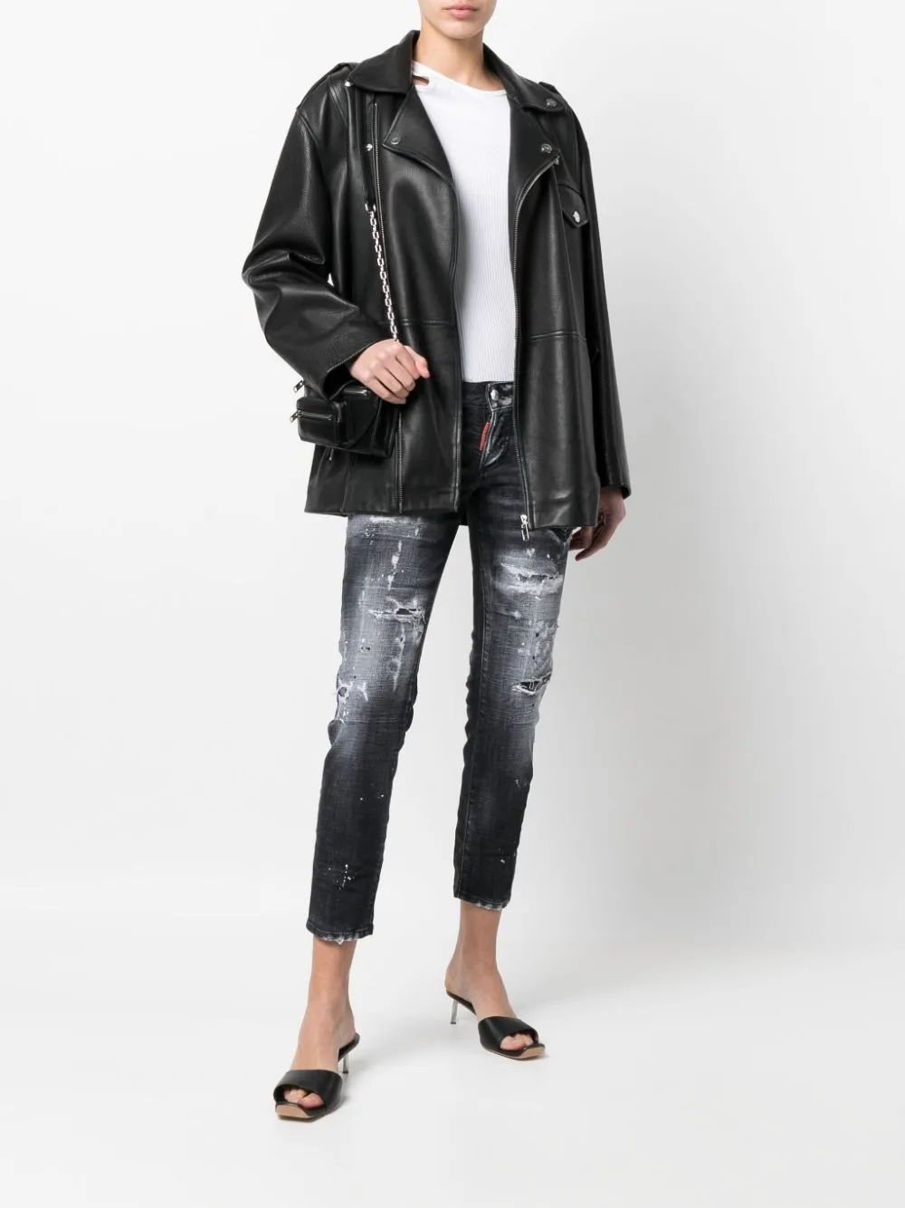 Jennifer Cropped Skinny Jeans