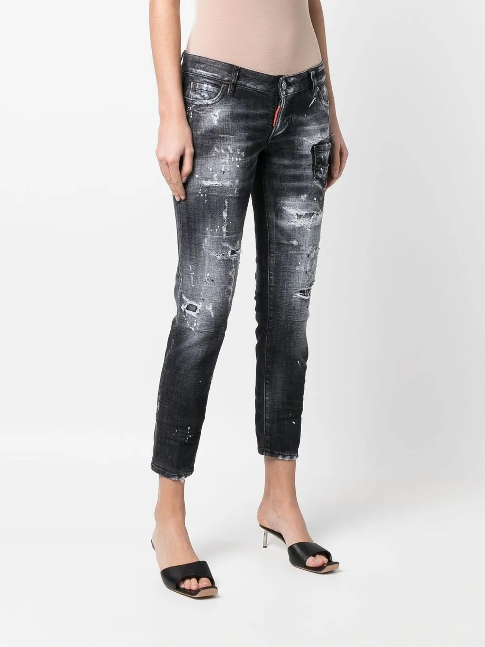 Jennifer Cropped Skinny Jeans
