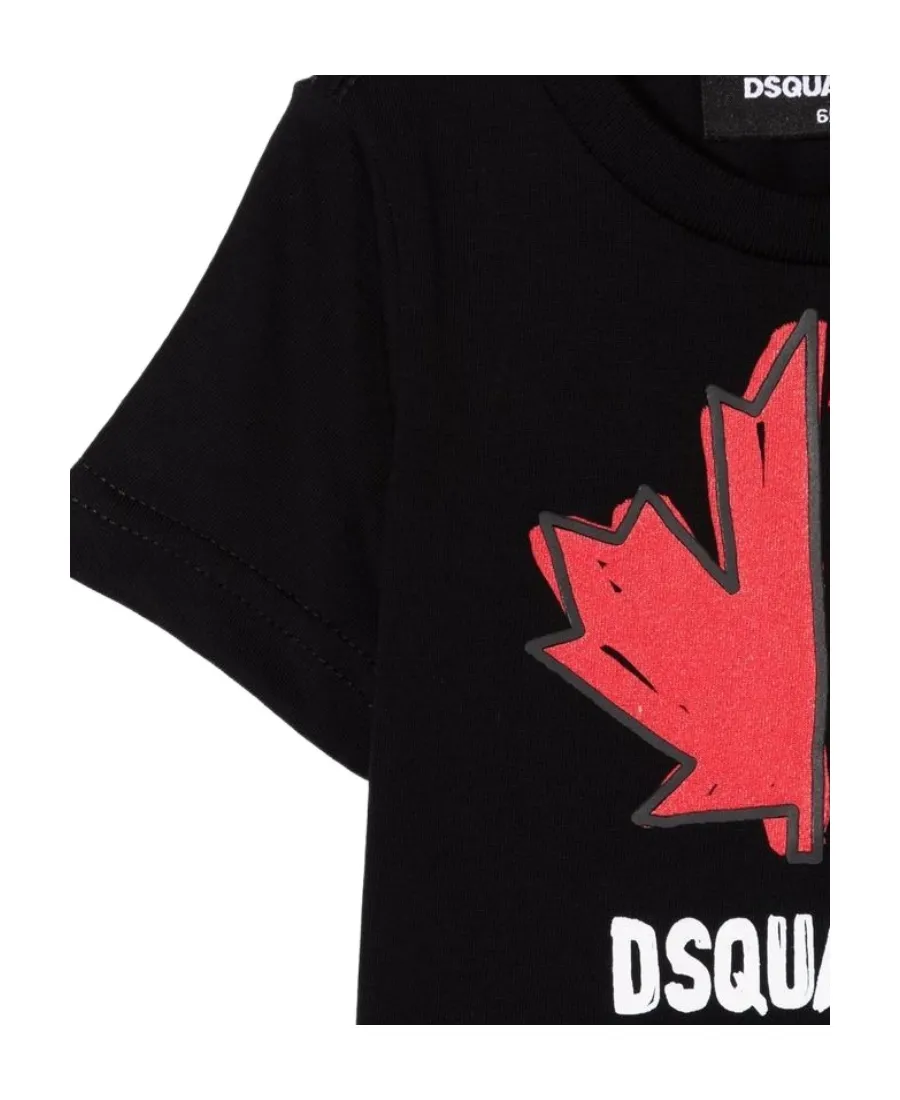 Maple Leaf Printed T-Shirt