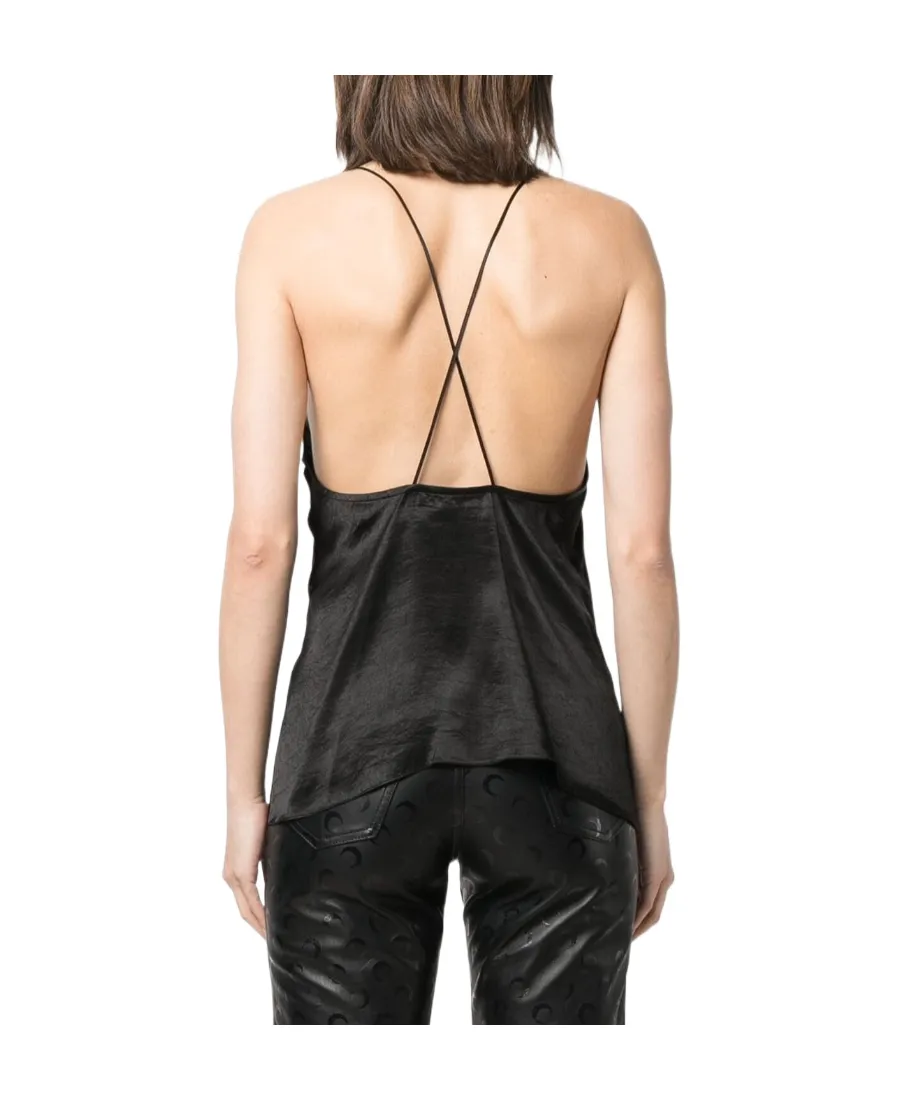 Satin-Effect Camisole Top