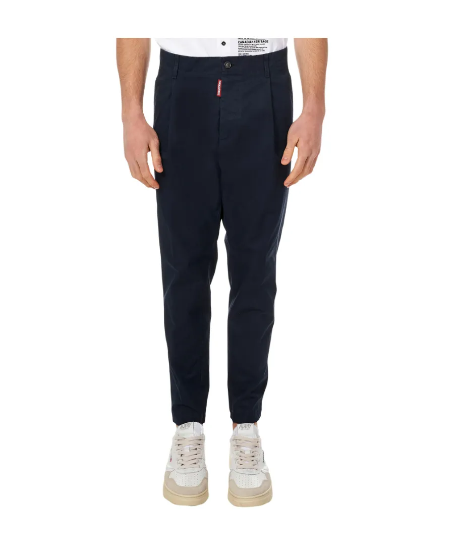Cropped Tapered Pants