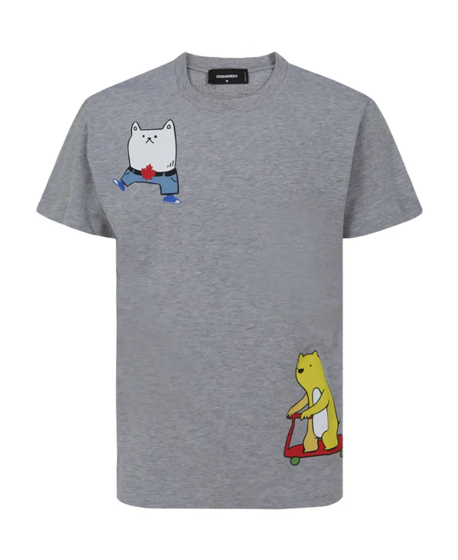 Graphic Print Cotton T-Shirt