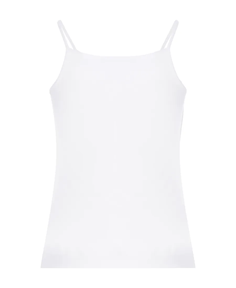 Logo Print Vest Top