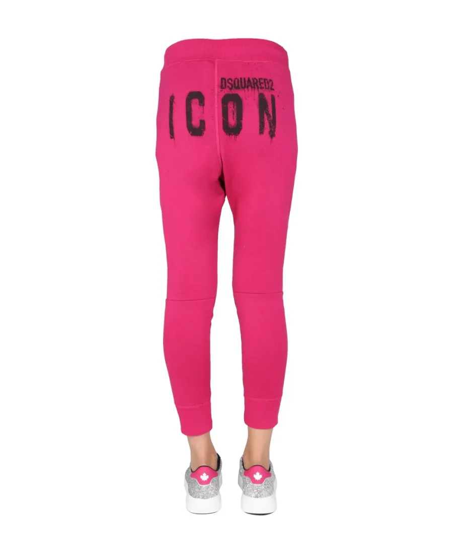 Icon Logo Printed Track Pants