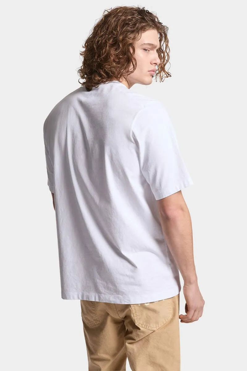 Icon Logo Printed Crewneck T-Shirt