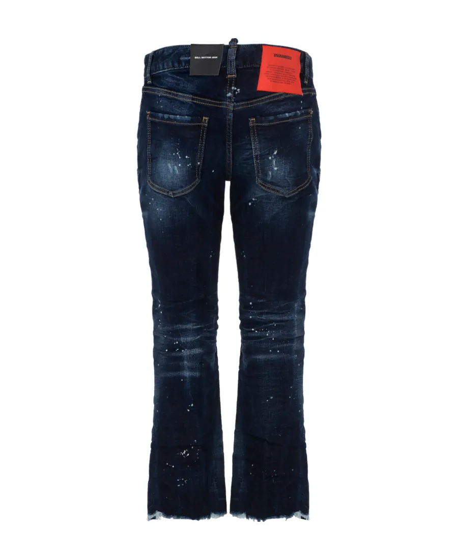 Distressed Flared Jeans