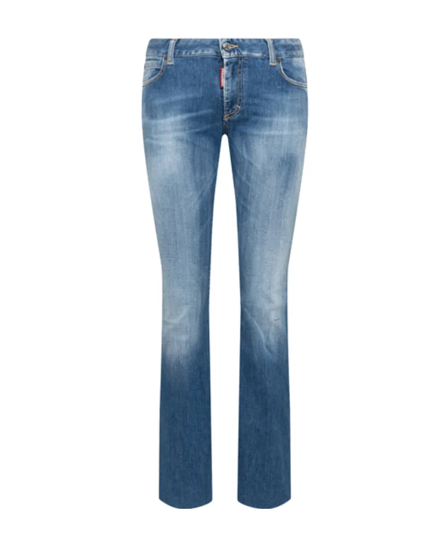 Distressed-Effect Jeans