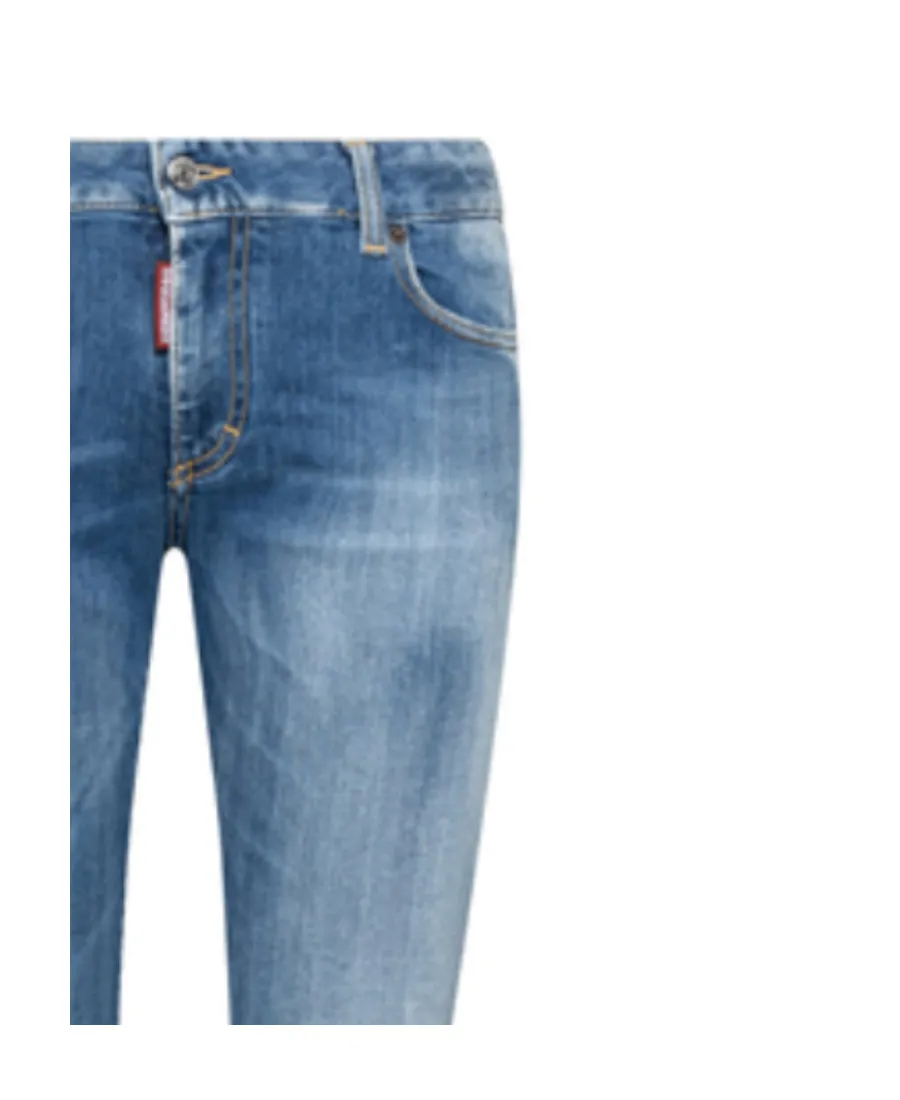 Distressed-Effect Jeans