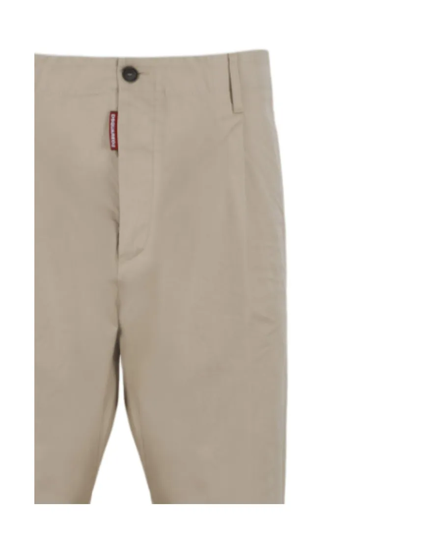 Cropped Tapered Pants