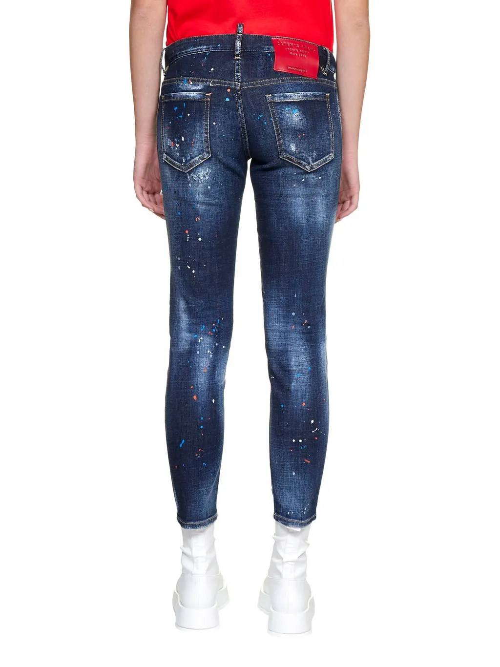 Jennifer Distressed Cropped Jeans